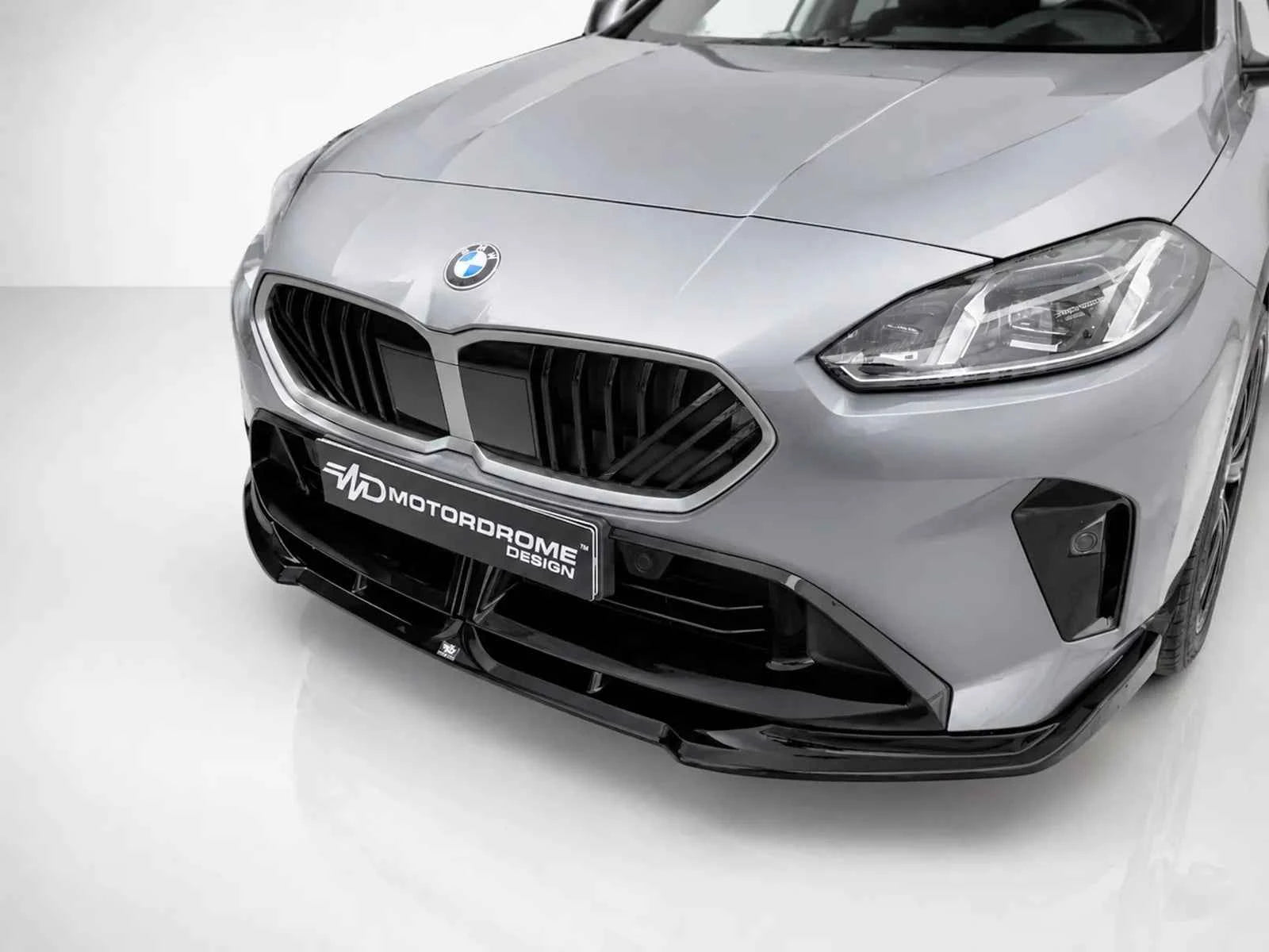 Motordrome Front Splitter V.2 BMW 2 Series Gran Coupe F74 M-Pack / M235i - Gloss Black
