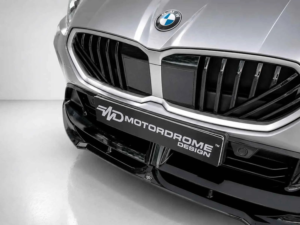 Motordrome Front Splitter V.2 BMW 2 Series Gran Coupe F74 M-Pack / M235i - Gloss Black