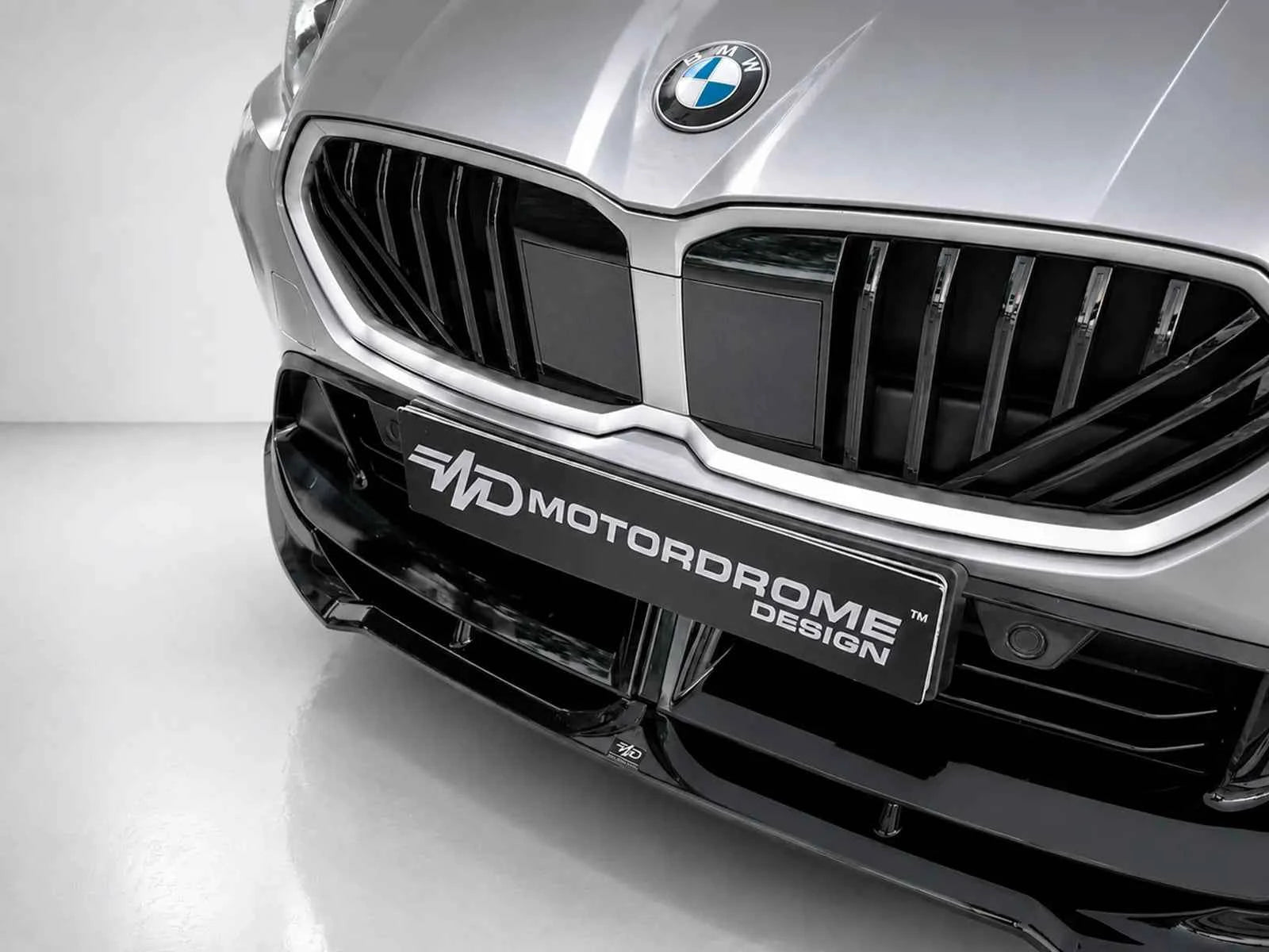 Motordrome Front Splitter V.2 BMW 2 Series Gran Coupe F74 M-Pack / M235i - Gloss Black