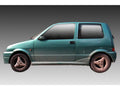 Motordrome Design Side Skirts Fiat Cinquecento ABS Plastic