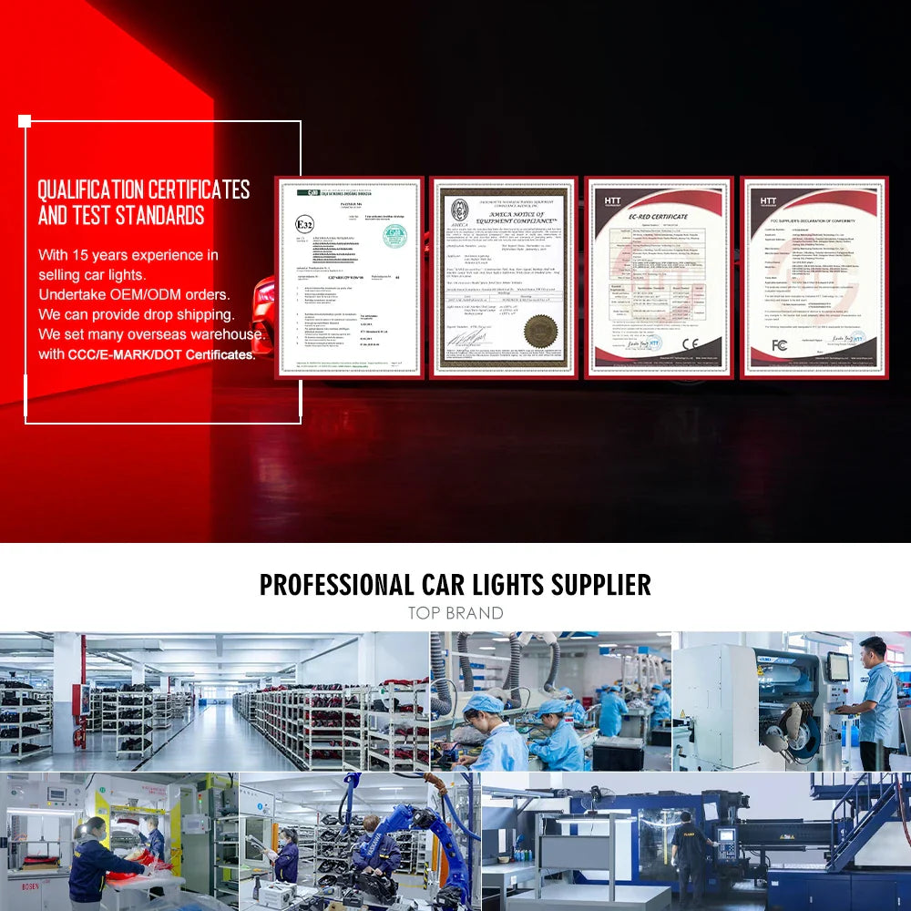 2PCs Car Tail Light Assembly For Nissan Patrol Y61 2006-2022 LED Brake Flowing Water Flicker Plug and Play Tail Lamps Taillights