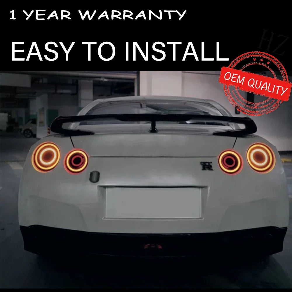 Car For Nissan GT-R R35 2009-2017 Taillights 12V LED автомобильные товары Design Signal Audi Car Supplies Accessories Rear Lamps