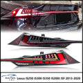 LED Tail Lights for Lexus IS250 IS300 IS350 IS200t ISF 2013-2020 Start Up Animation Sequential Facelift Lamps