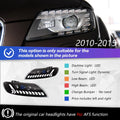 Car For AUDI Q7 2006-2015 Headlights DRL Hella 12V H7 LED Bi Xenon Bulb Fog Lights Decoratio Car Supplies Accessory Q7 Head Lamp