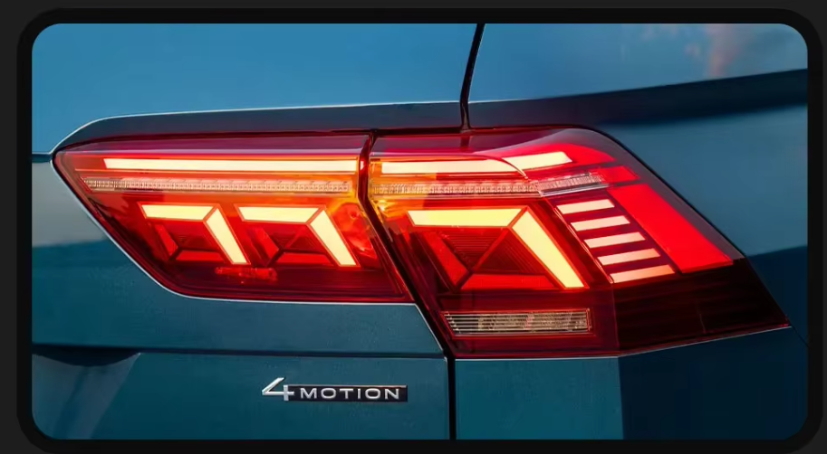 TYPY LED DRL Lightbar Volkswagen Tiguan 2017-2022 Dynamic Sequential Rear Lights Tail Lamps LHD