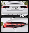 TYPY LED DRL Audi A5 Taillight 17-20 Upgrade S5 Style Lightbar Dynamic Sequential Rear Lights Tail Lamps LHD