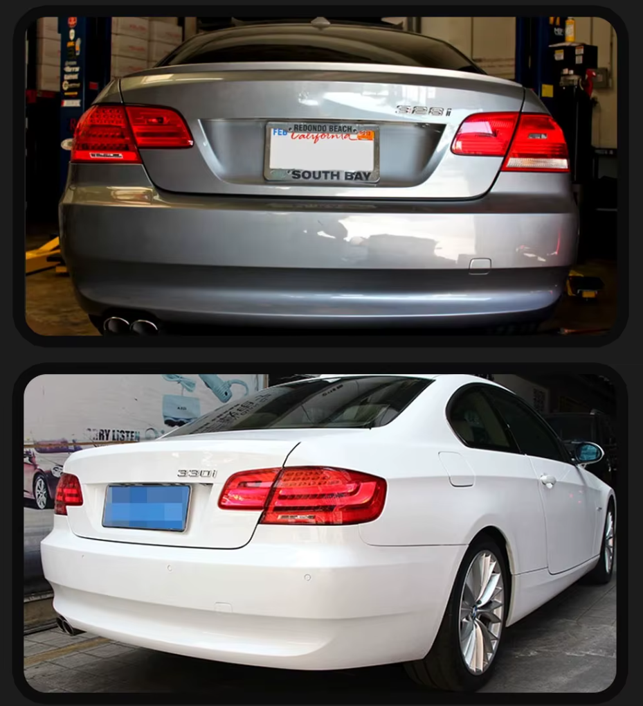 TYPY LED DRL BMW M3 E92 2006-2013 Tail Light 330i 335i Lightbar Dynamic Sequential Rear Lights Tail Lamps LHD