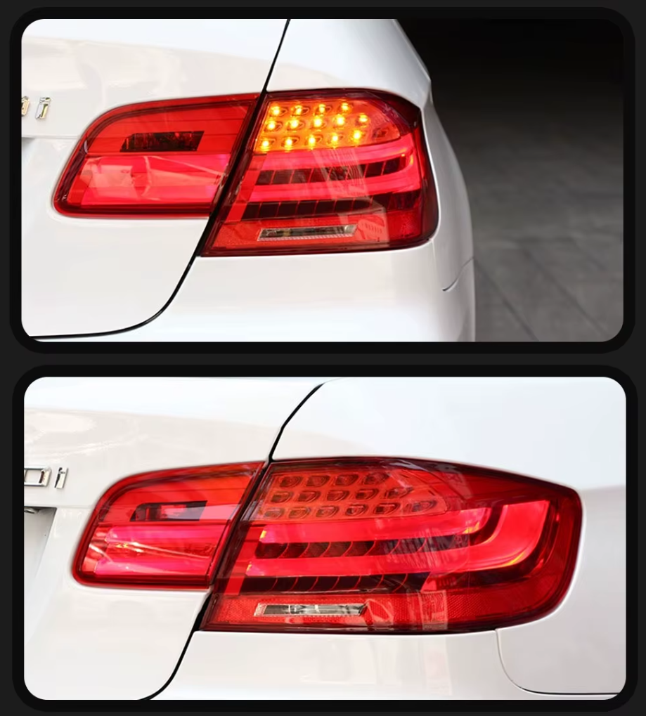 TYPY LED DRL BMW M3 E92 2006-2013 Tail Light 330i 335i Lightbar Dynamic Sequential Rear Lights Tail Lamps LHD