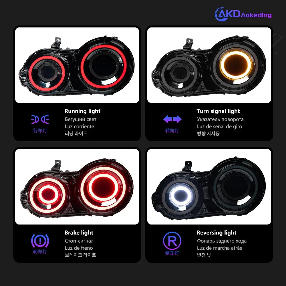 Car For Nissan GT-R R35 2009-2017 Taillights 12V LED автомобильные товары Design Signal Audi Car Supplies Accessories Rear Lamps