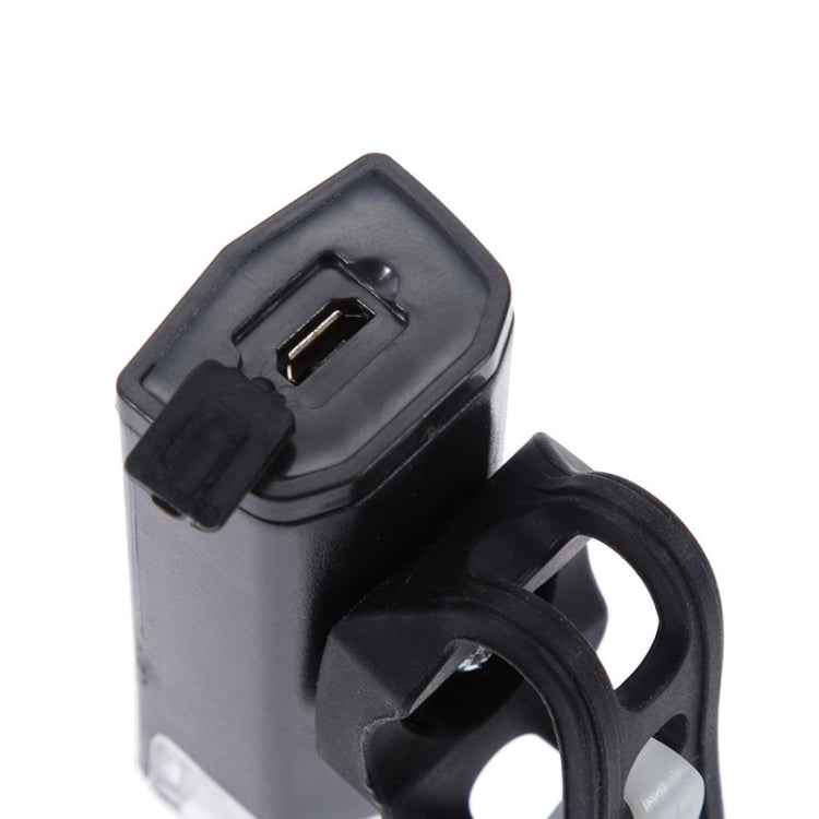 Bicycle Highlight USB Rechargeable Lamp Waterproof Bicycle Headlight Taillight Set(Headlight + Taillight)