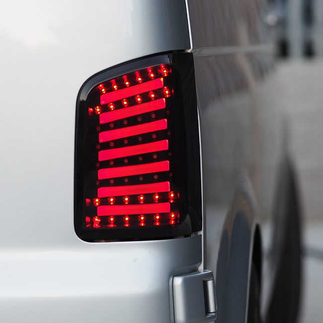 For VW T5, T5.1 Transporter LED Rear Lights/Tail lights/Tail lamps Barn Door MK2