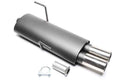 TA Technix Sport Rear Muffler - Peugeot 206 Schrägheck (1998 -)