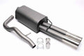 TA Technix Sport Rear Muffler - VW Bora, Bora Variant (1998 - 2005)