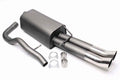 TA Technix Sport Rear Muffler - VW Bora, Bora Variant (1998 - 2005)