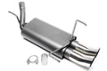 TA Technix Sport Rear Muffler - Opel Corsa C (2000 - 2009)