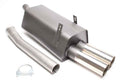 TA Technix Sport Rear Muffler - BMW 3er Limousine, 3er Coupe, 3er Cabriolet, 3er Touring (1991 - 1999)