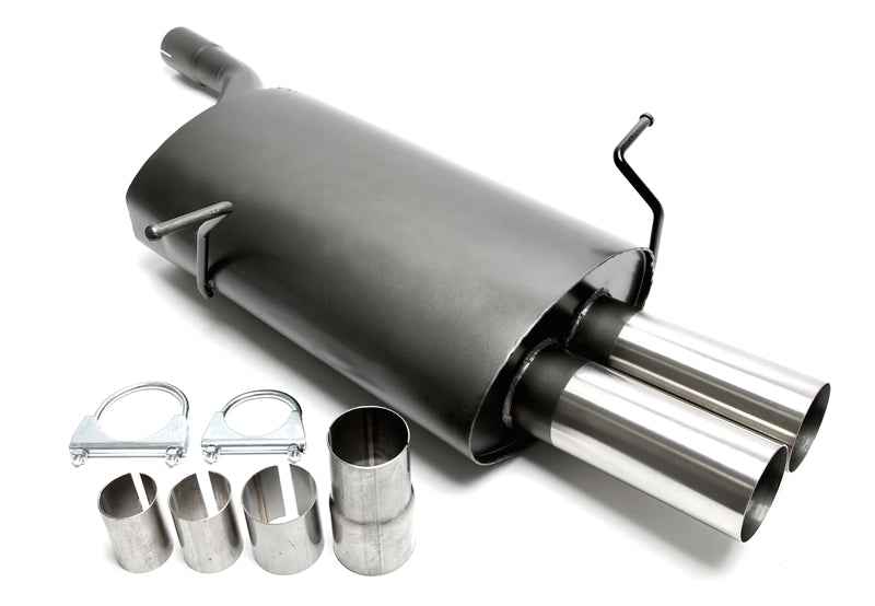 TA Technix Sport Rear Muffler - BMW 3er Limousine, 3er Coupe, 3er Cabriolet, 3er Touring (1998 - 2007, 4-Zyl. Modelle
1998 -2001, 6-Zyl. Modelle)