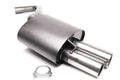 TA Technix Sport Rear Muffler - BMW 3er Serie Limousine. 3er Touring (2004 - 2007)