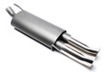 TA Technix Sport Rear Muffler - VW Golf III, Golf III+IV Cabriolet (1991 - 2002)
