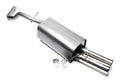 TA Technix Sport Rear Muffler - Audi / Seat / VW A3, Leon, Golf IV, New Beetle, New Beetle Cabrio (1996 - 2010)
