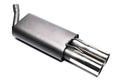 TA Technix Sport Rear Muffler - Renault Twingo I (1993 - 2007)