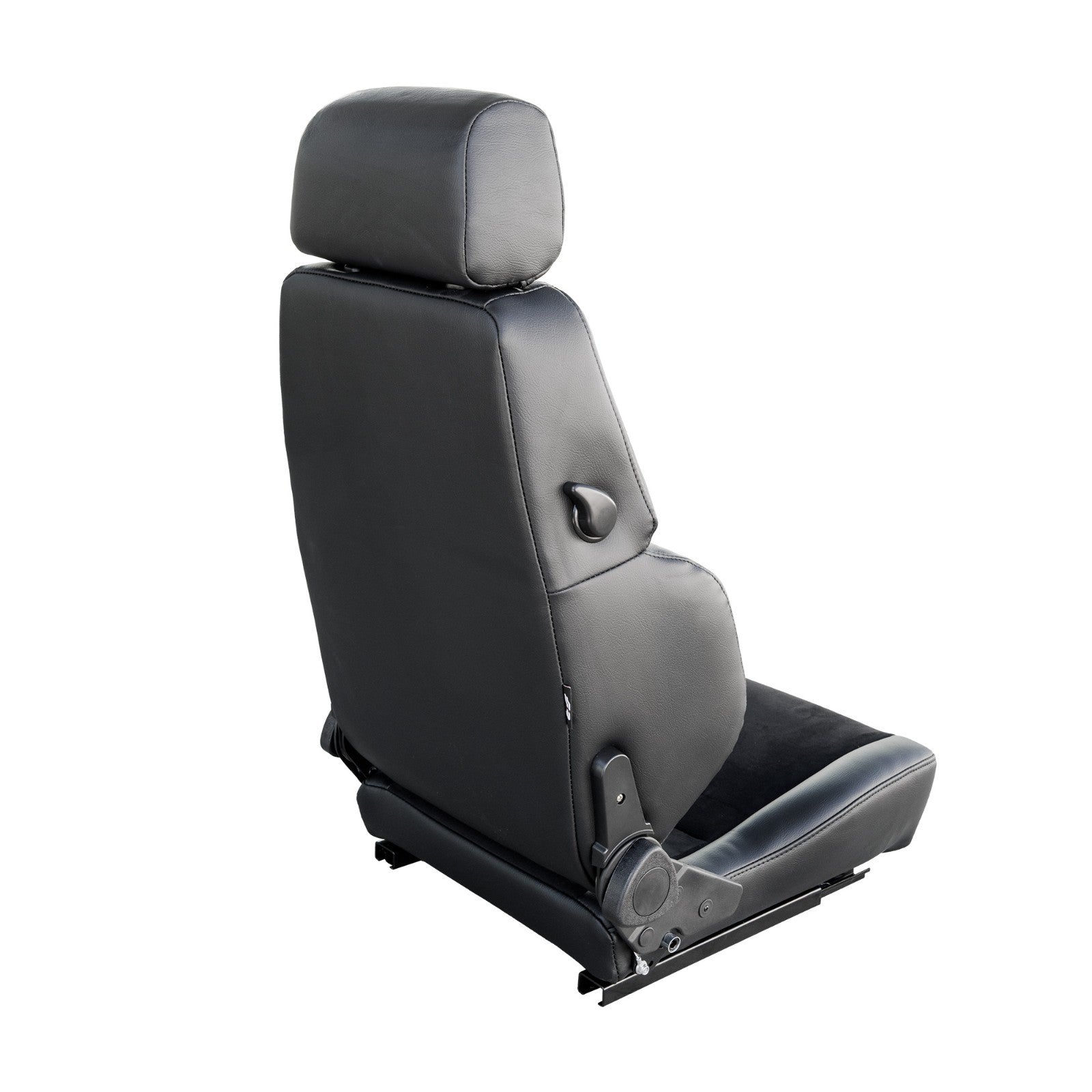 Simoni Racing Classic Sports Black Retro Universal  x1 Bucket Seat + slides