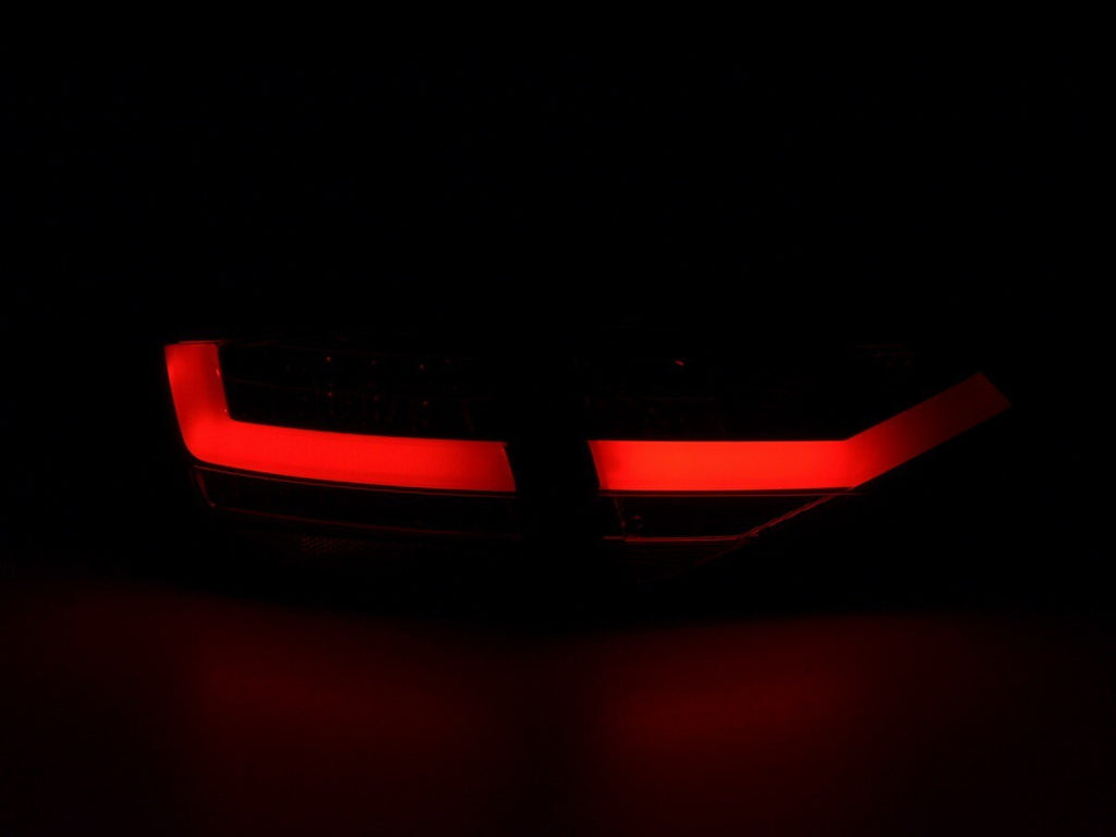 FK Set Audi A4 B8 8K 07-11 LED REAR Lights DRL Lightbar TAIL LIGHTS red smok LHD