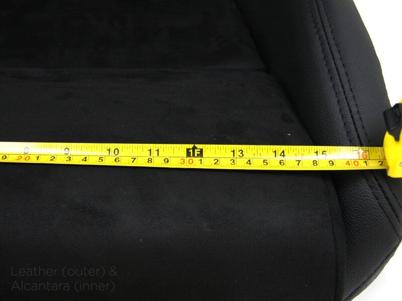 TATECH x1 Univ Bucket Seat Porsche Carbon 997 911 GT3 GT4 Alcantara Suede