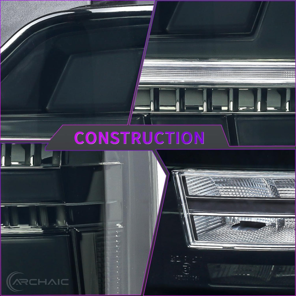 AC Pair Seq LED DRL Rear lights Tail VW Van Bus Carav Transporter T6 16-19