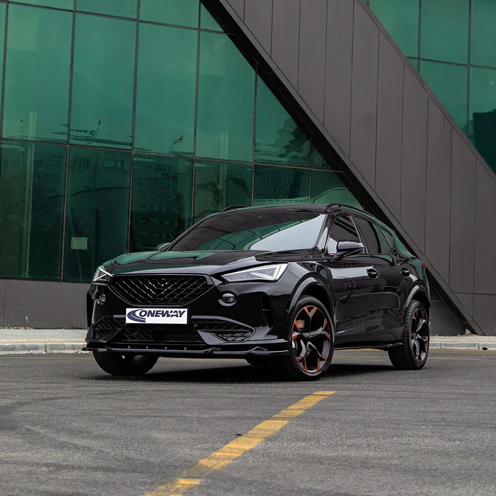 OW Front Bumper Splitter CUPRA Formentor 2020-2024 v3 ABS Gloss Black