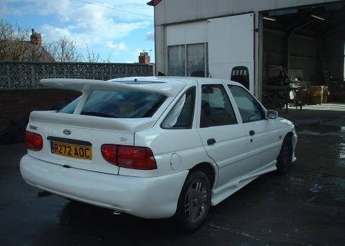 DS Ford Escort Cosworth MK5 5B 6 7 Rear Lower Spoiler Wing