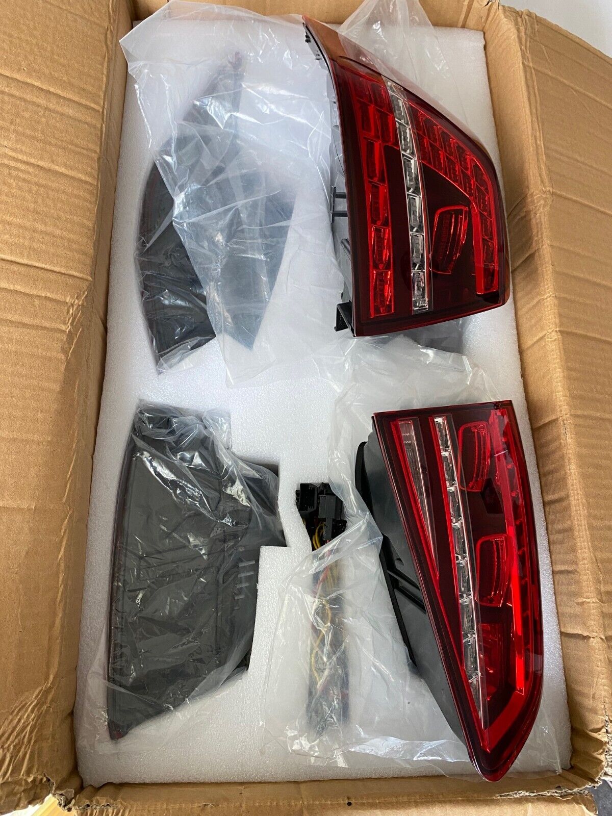 AS Set LED DRL Lightbar Rear Lights Tail Lamps VW Golf VII 7 MK7 12-17 Dynamic GTi Look LHD