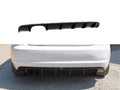 Motordrome Design Rear Bumper Diffuser Audi A3 8P Sportback 08-12 Gloss Black
