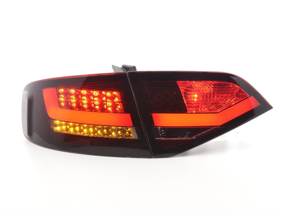 FK Set Audi A4 B8 8K 07-11 LED REAR Lights DRL Lightbar TAIL LIGHTS red smok LHD