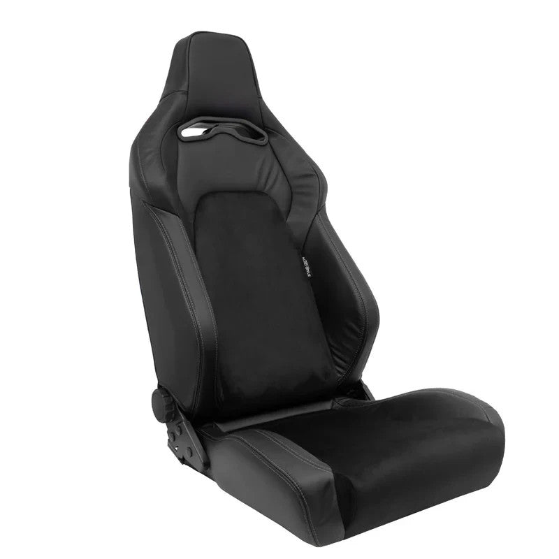 ATST x1 Universal Car Van Camper Sim Bucket Seat Black leather & alcantara