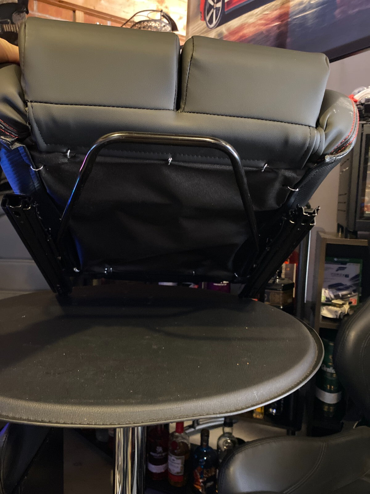 Simoni Racing Emerson Universal Supercar Bucket Seat Black Carbon Red runners