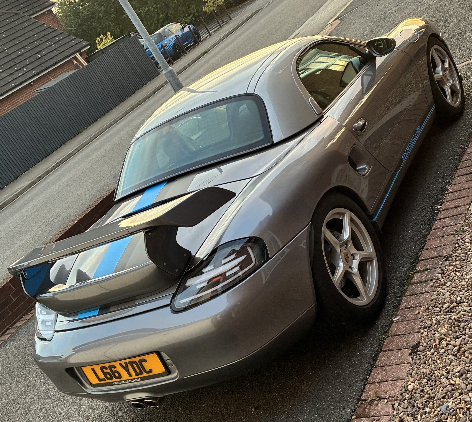 DS Porsche 986 Boxster 96-04 GTS Rear Wing Boot Tail Spoiler GT3 GT4 Unpainted