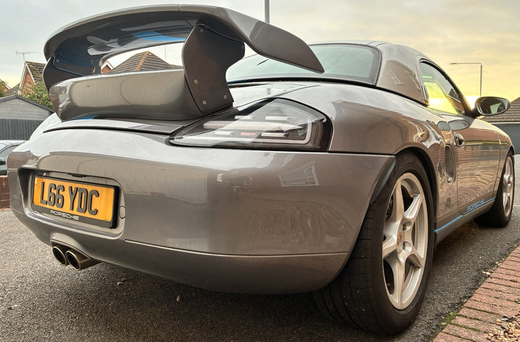 DS Porsche 986 Boxster 96-04 GTS Rear Wing Boot Tail Spoiler GT3 GT4 Unpainted