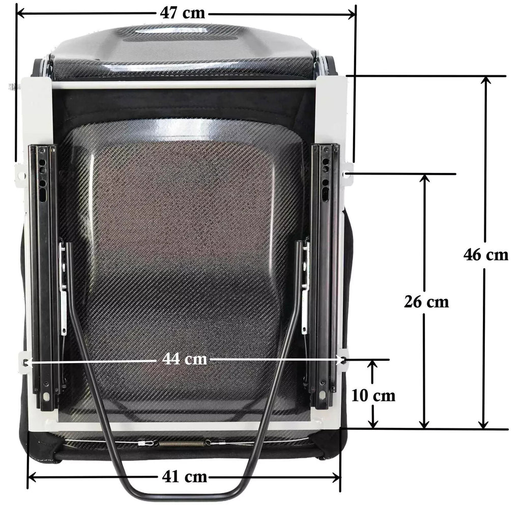 TATECH x1 Univ Bucket Seat Porsche Carbon 997 911 GT3 GT4 Alcantara Suede