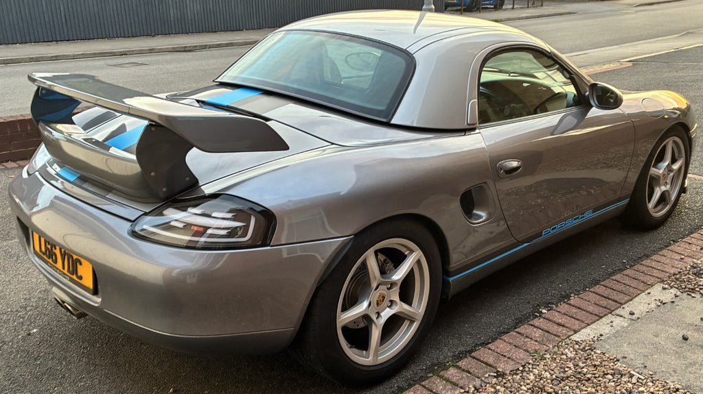 DS Porsche 986 Boxster 96-04 GTS Rear Wing Boot Tail Spoiler GT3 GT4 Unpainted
