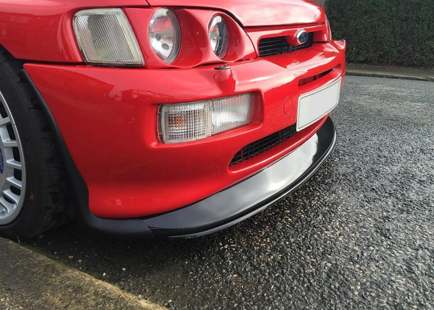 DS Ford Escort Cosworth MK5 5B 6 7 Front Bumper Lower Splitter Gloss Black