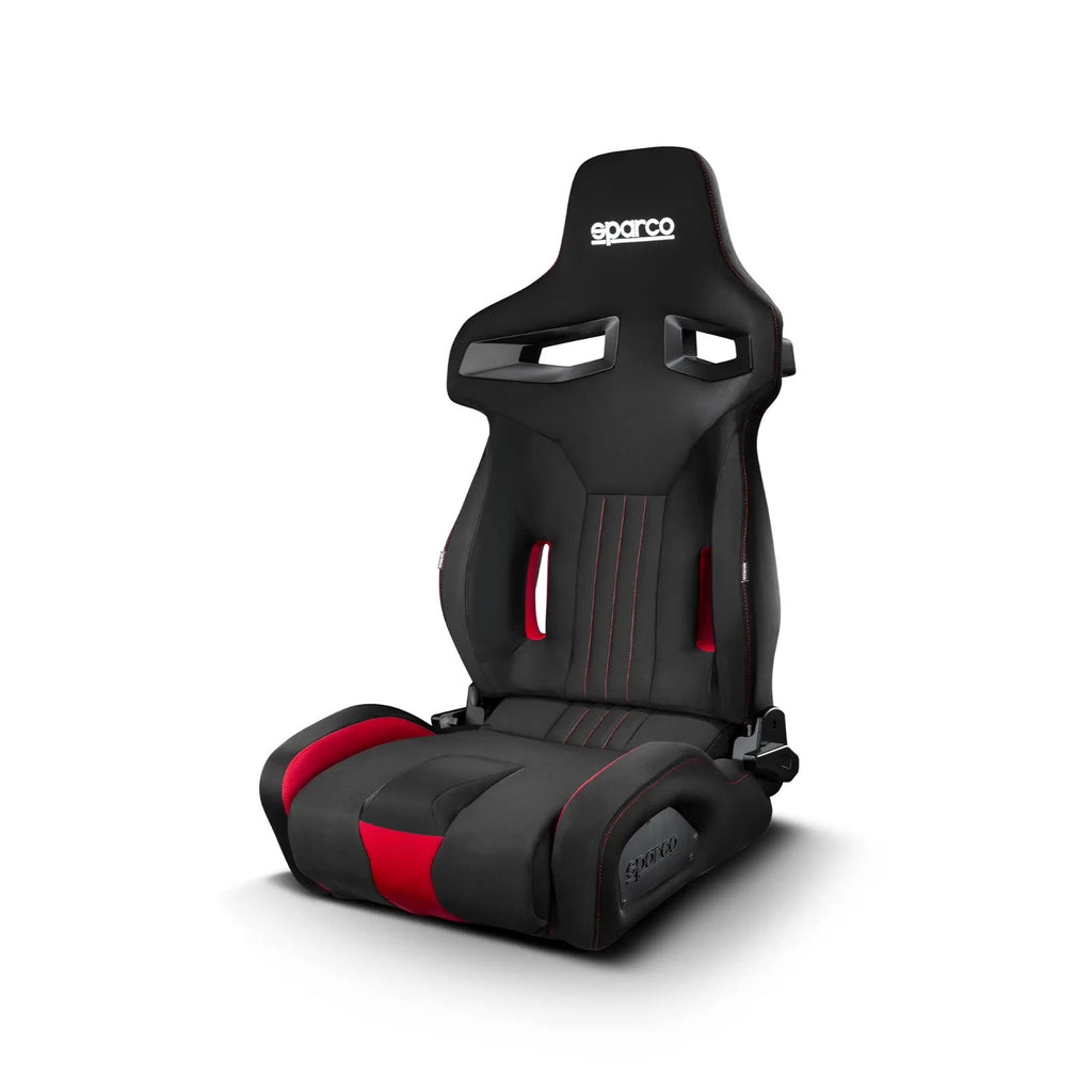Sparco x1 Universal Car Van Camper Bucket Seat Sport Seat R333 Black Red Edition