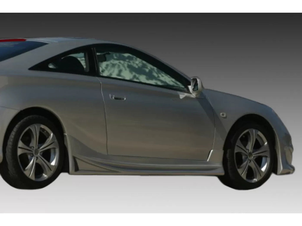 Motordrome Design Side Skirts Extensions Toyota Celica Mk7 99-06 Gloss Black