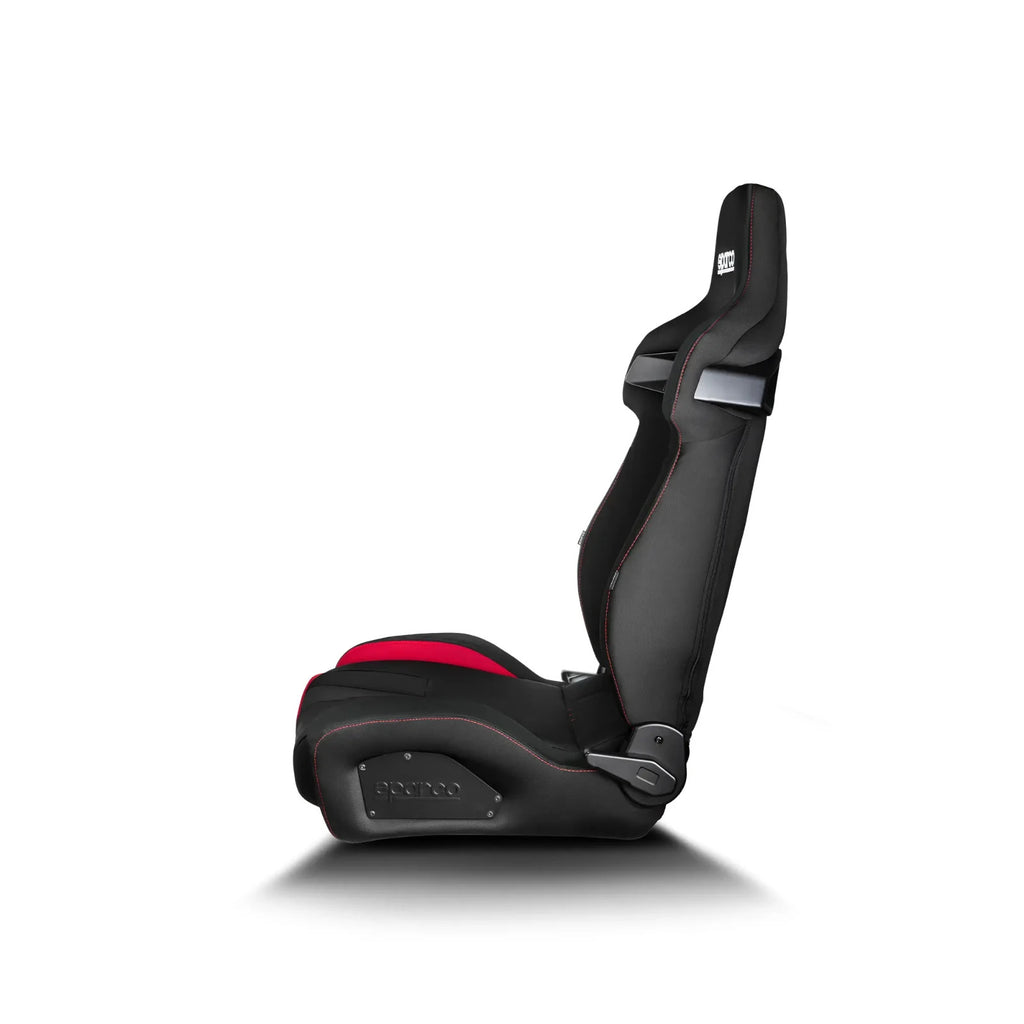 Sparco x1 Universal Car Van Camper Bucket Seat Sport Seat R333 Black Red Edition