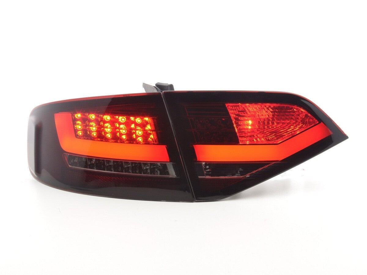FK Set Audi A4 B8 8K 07-11 LED REAR Lights DRL Lightbar TAIL LIGHTS red smok LHD