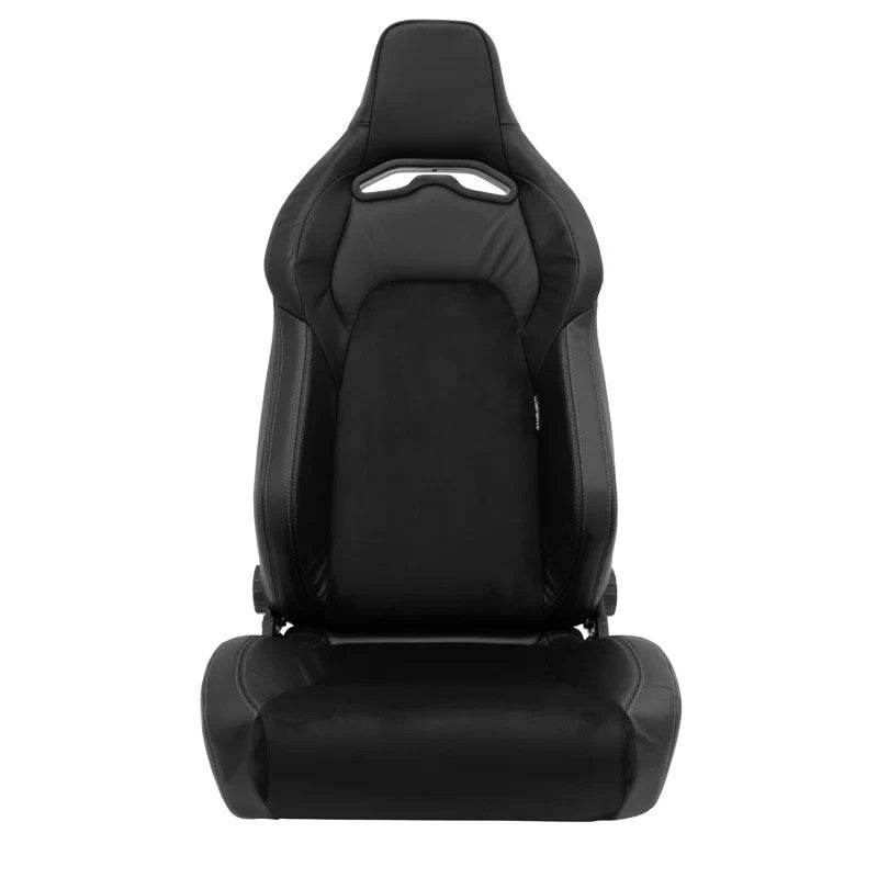 ATST x1 Universal Car Van Camper Sim Bucket Seat Black leather & alcantara